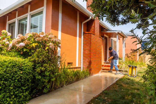 Pressure Washing Brick in Portola Valley, CA